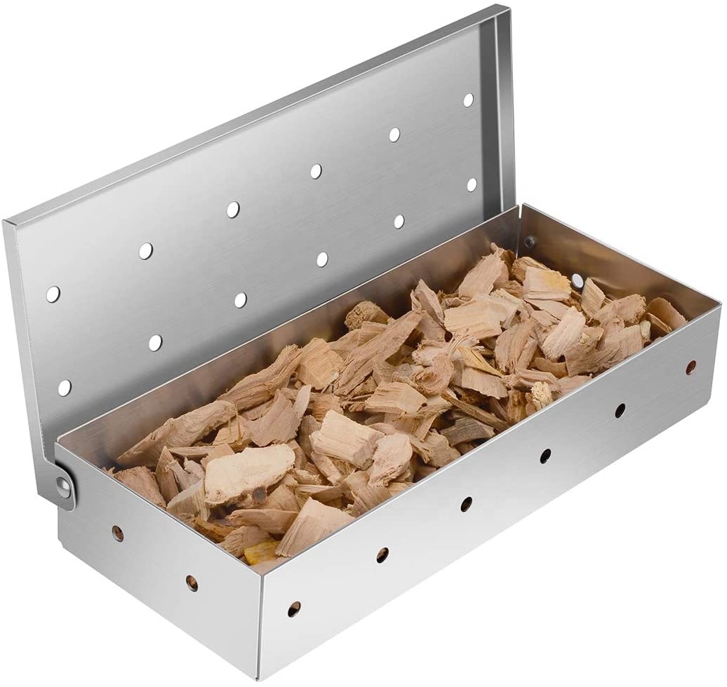 Grillaholics Smoker Box, Top Meat Smokers Box in Barbecue Grilling Accessories