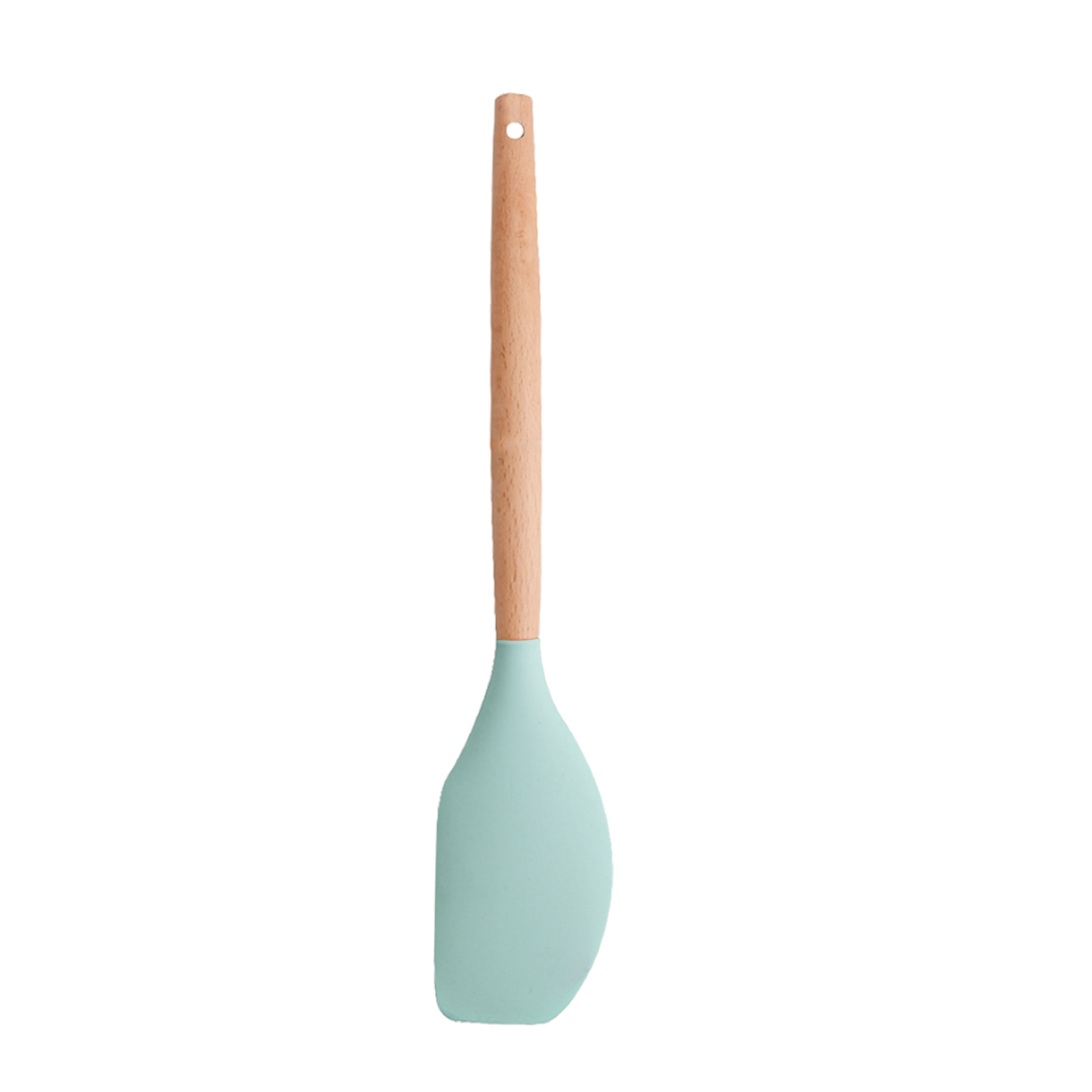 Wooden Handle Silicone Spatula &amp; Cooking Tool Sets Heat Resistant Baking &amp; Pastry Tools