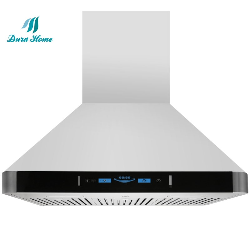 Stylish Golden Kitchen Hood Range Hood, 110V, Power 90-250W Efficiency