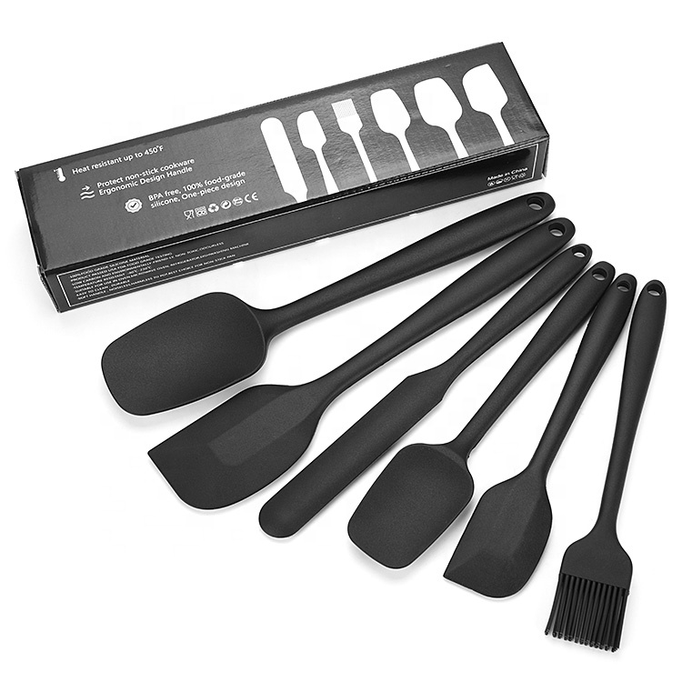 Baking Tools Home Versatile Heat Resistant Silicon Spatula Set Detail 3