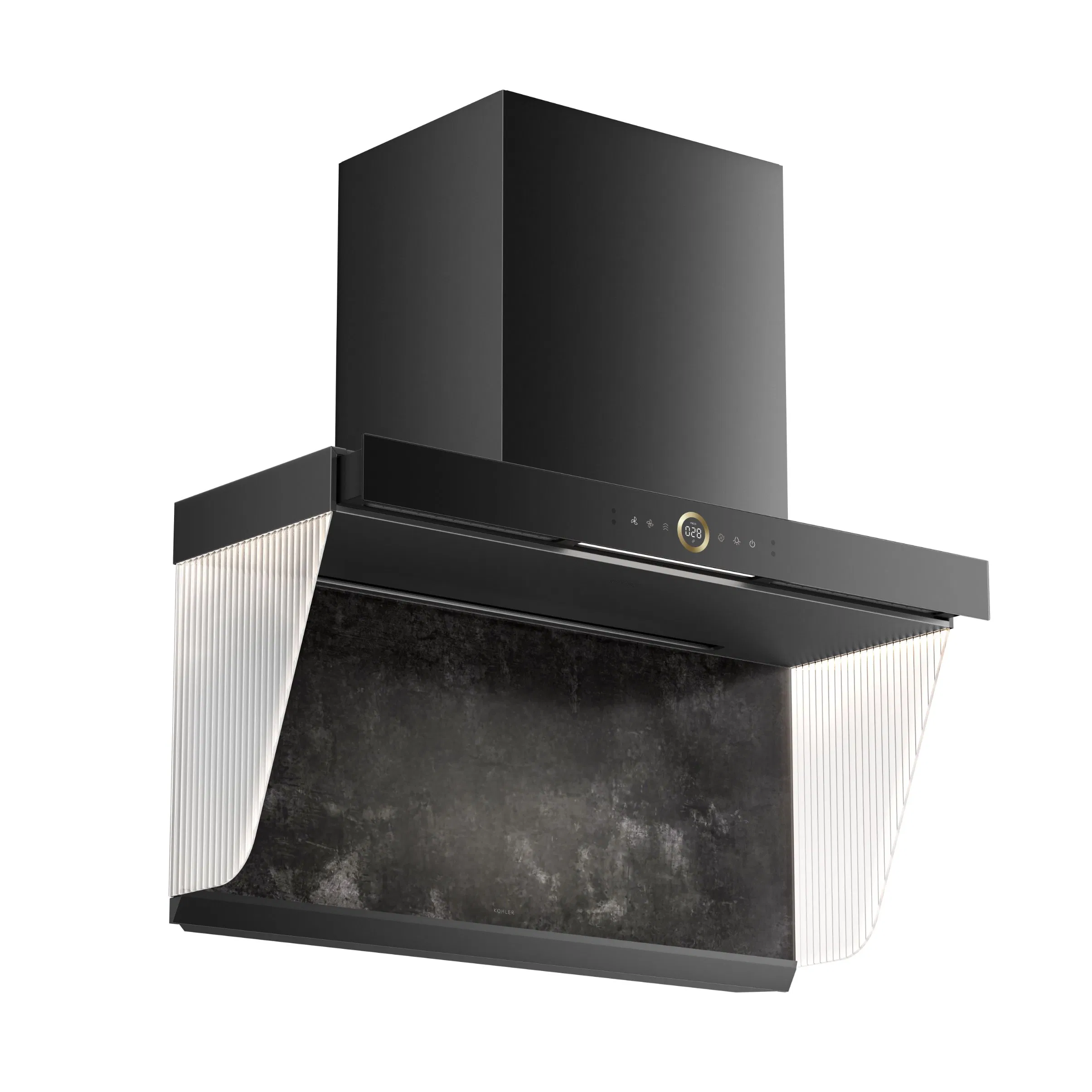 Wall-Mounted K1 Drawer Type Under Cabinet Smart Kitchen Range Hood for Household Cooking