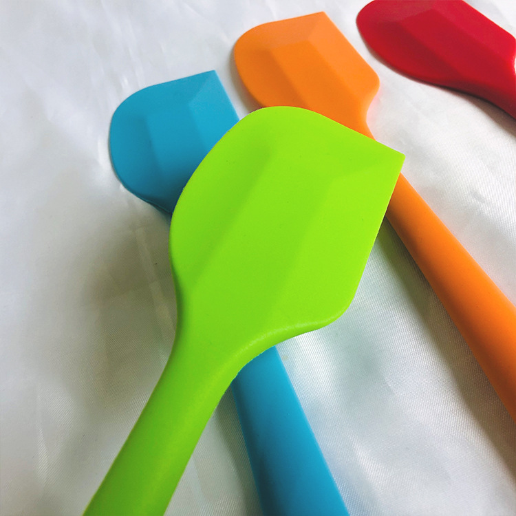 11inch Bpa Free One Piece Design Solid Heat-resistant Non Stick Kitchen Utensil Silicone Scraper Spatula for Baking Cooking