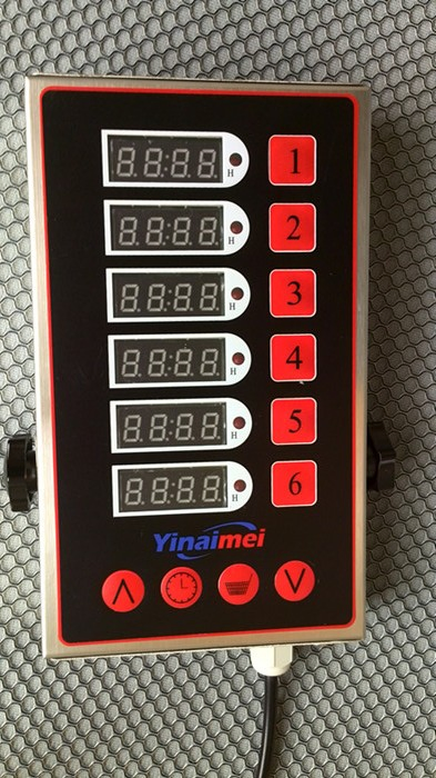 Commercial Use 6-Channel Digital Timer for Kitchen