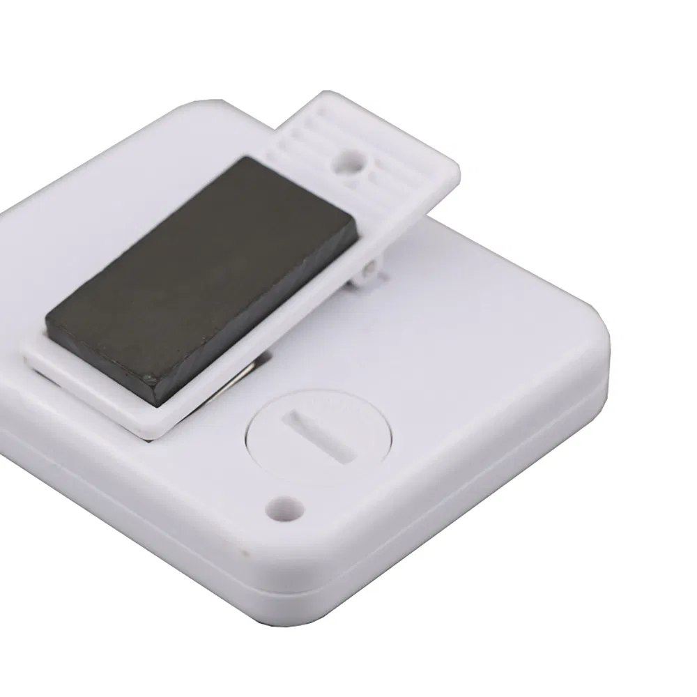 White Mini Digital Count Down up Timer Kitchen Product Large Magnet Back