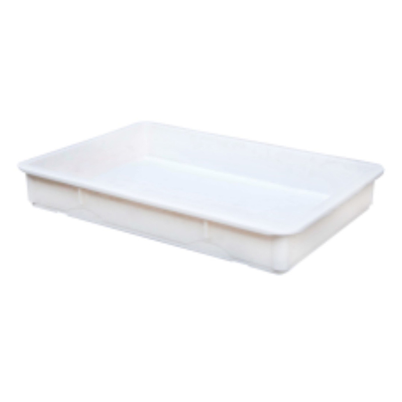Best Bakery Storage Transport Crate Stackable Trays Rectangular Plastic Pizza Dough Proofing Storage Box With Covers