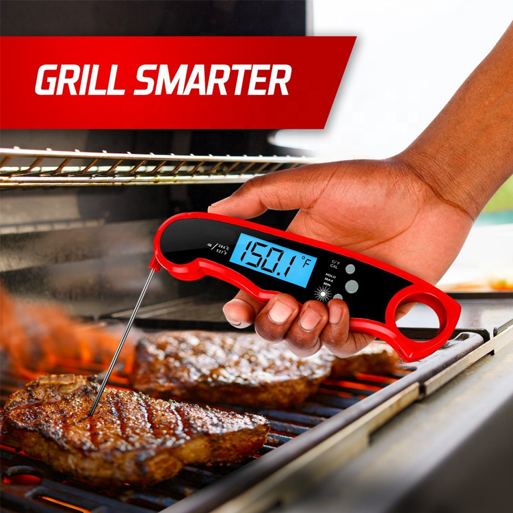 Digital Meat Thermometer Display