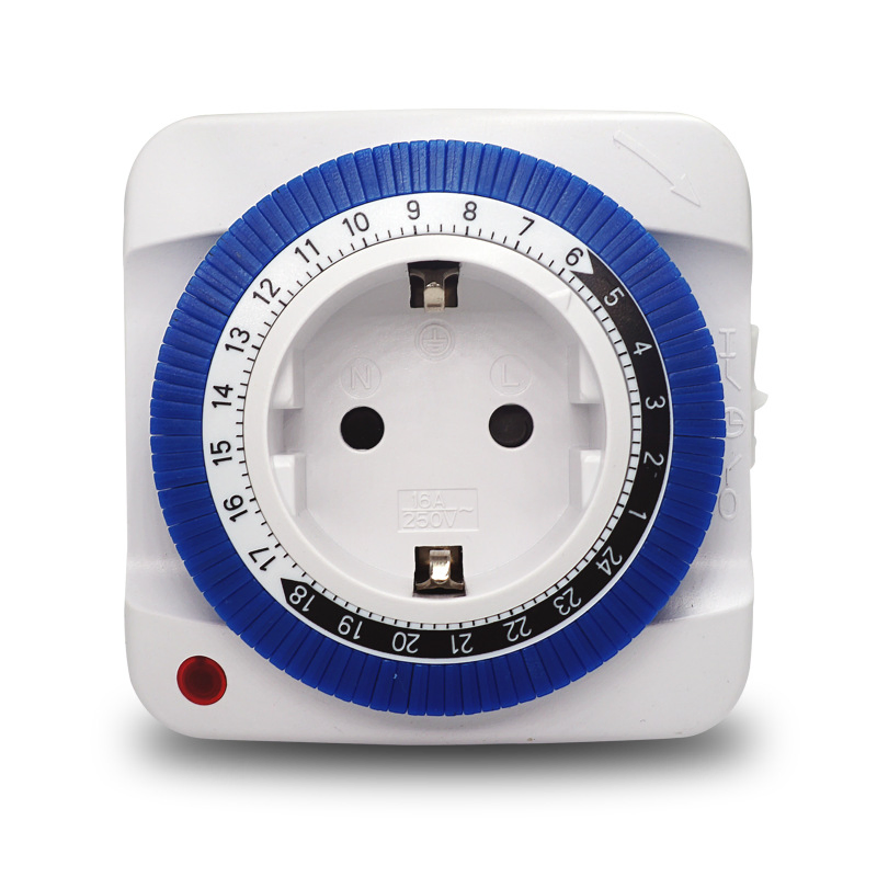 Electronic Digital Timer Switch Multi-Function Plug Kitchen Timer Outlet 7 Day 12/24 Hour Programmable Timing Socket