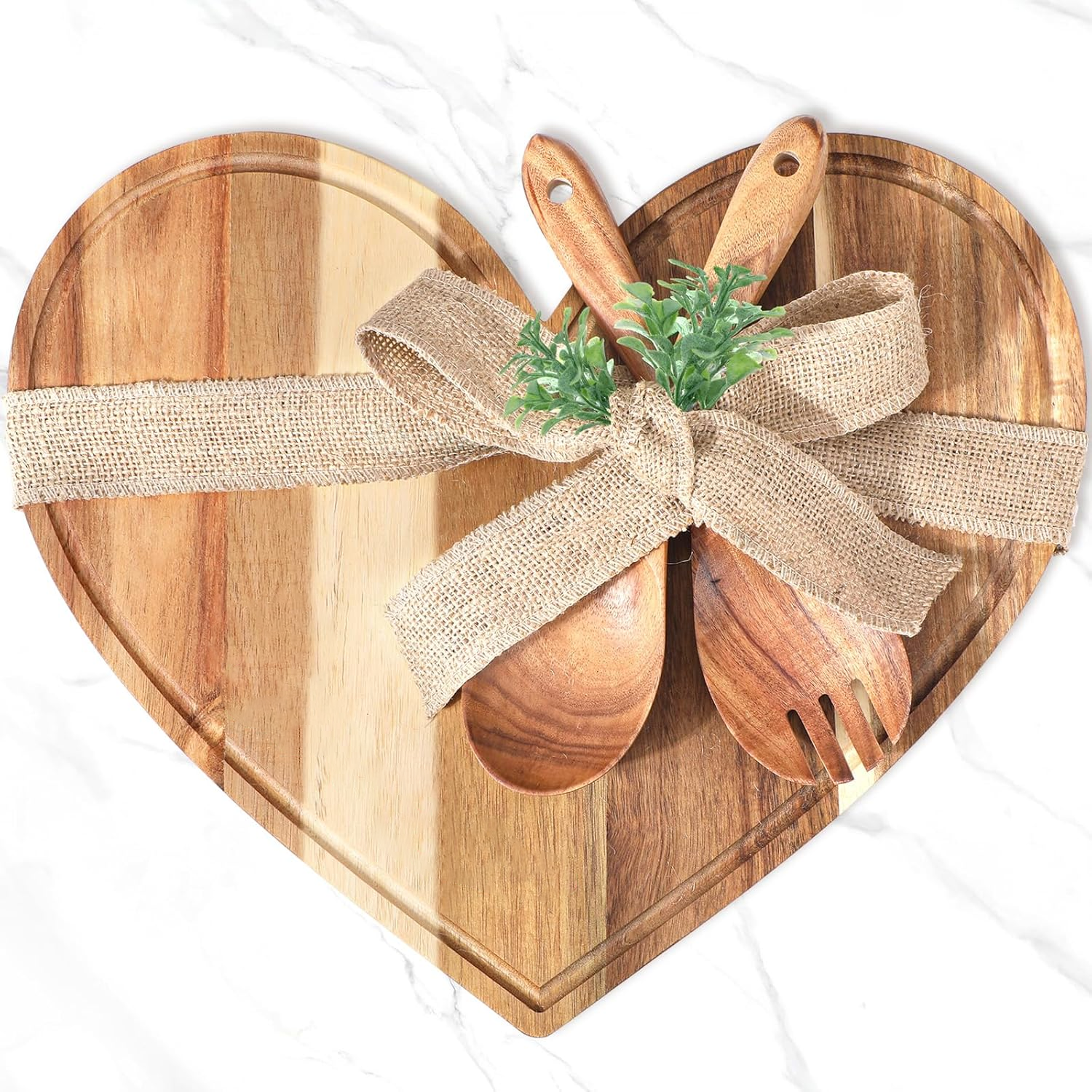 Hot Selling Rectangle Housewarming Gift Engraved Wooden Chopping Board for Couples Wooden Cutting Serving Board for Kitchen