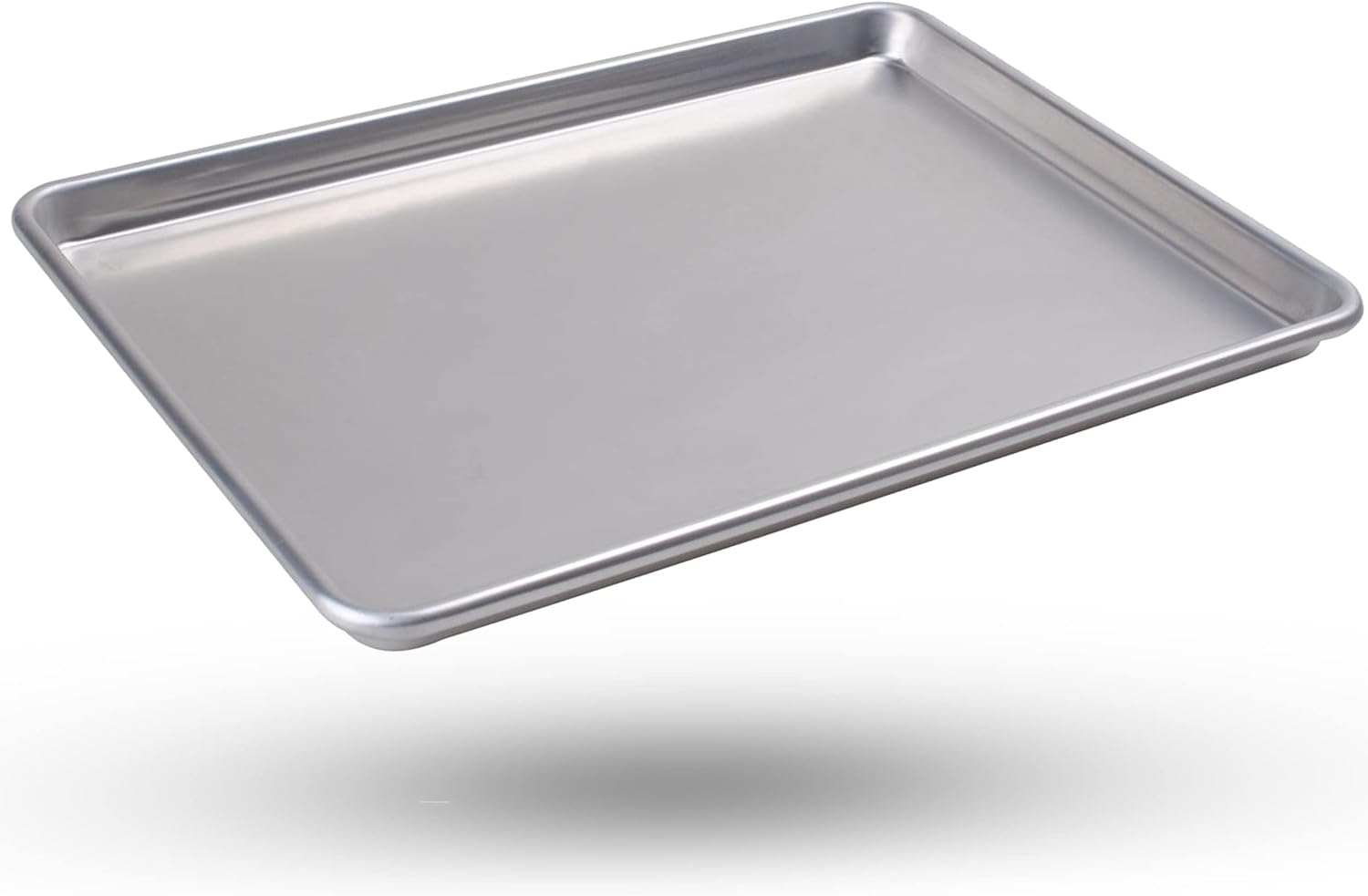 Commercial Quality Metal Baking Sheet Pan Set Natural Aluminum Alloy Cookie Baking Tray