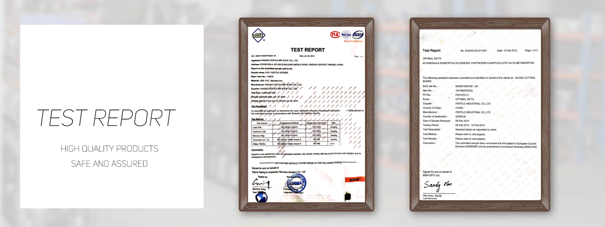 Certification