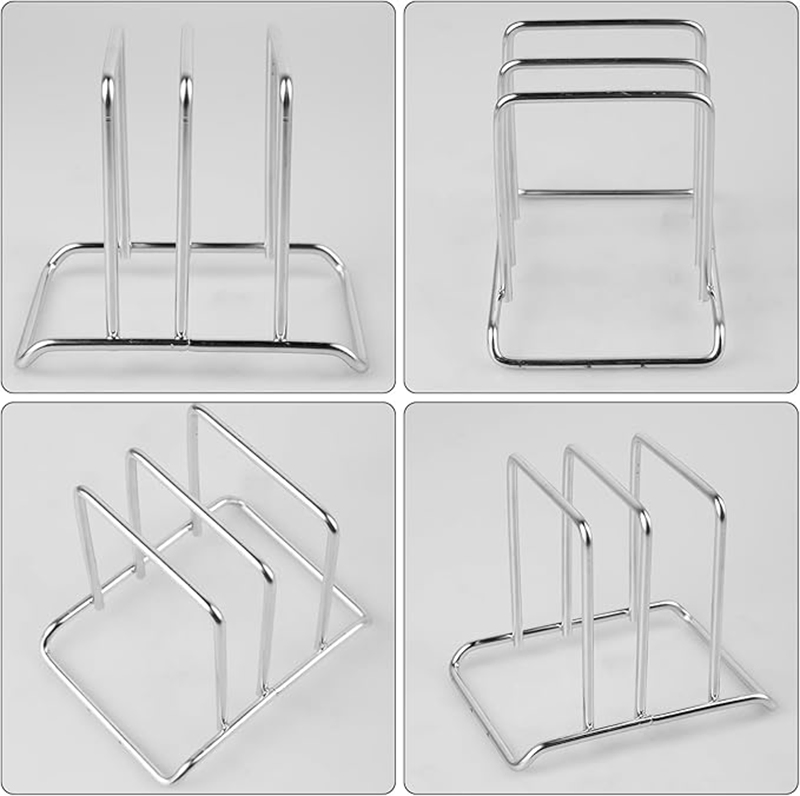 Clever Kitchen Butcher Vertical Chef Cutting Board Pot Lid Holder Knife Chopping Block Cutting Board Storage