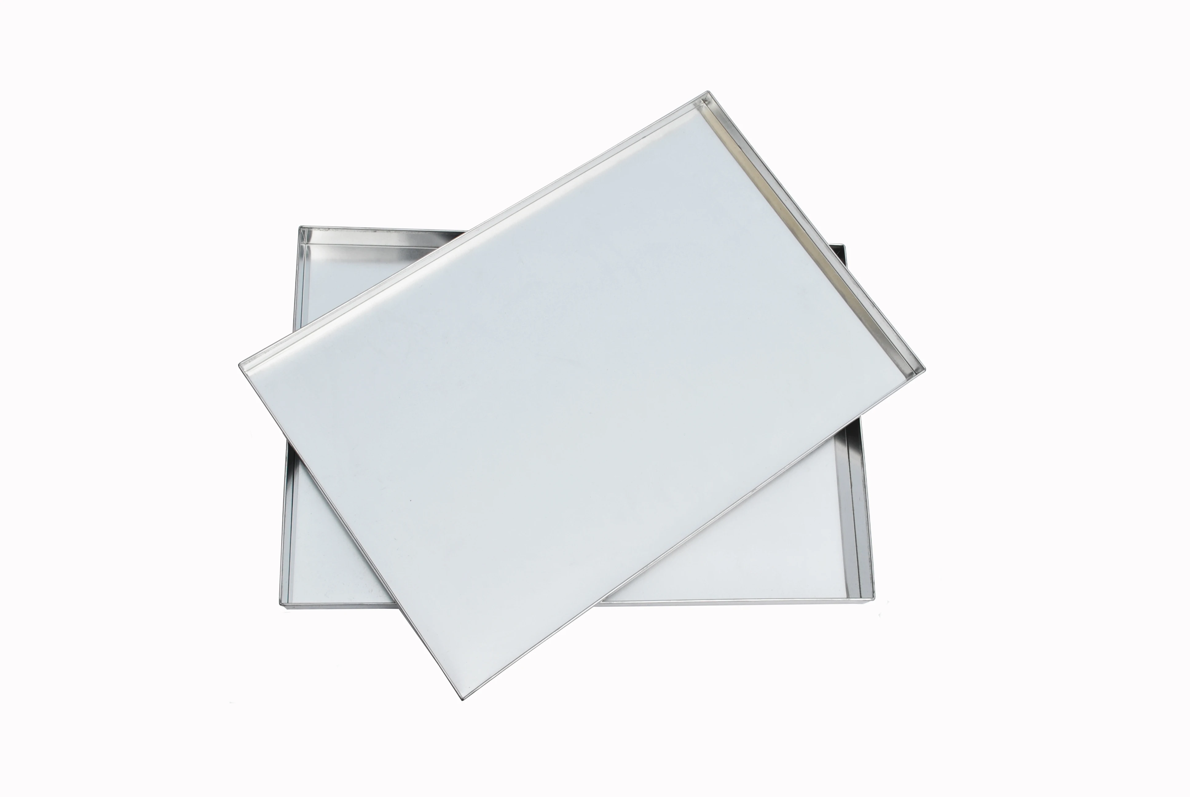 Commercial 60*40 Food Grade Aluminum Oven Baking Tray Double Edge Drying Pan Baking Sheet Double-Edge Oven Baking Dish Cake Pan