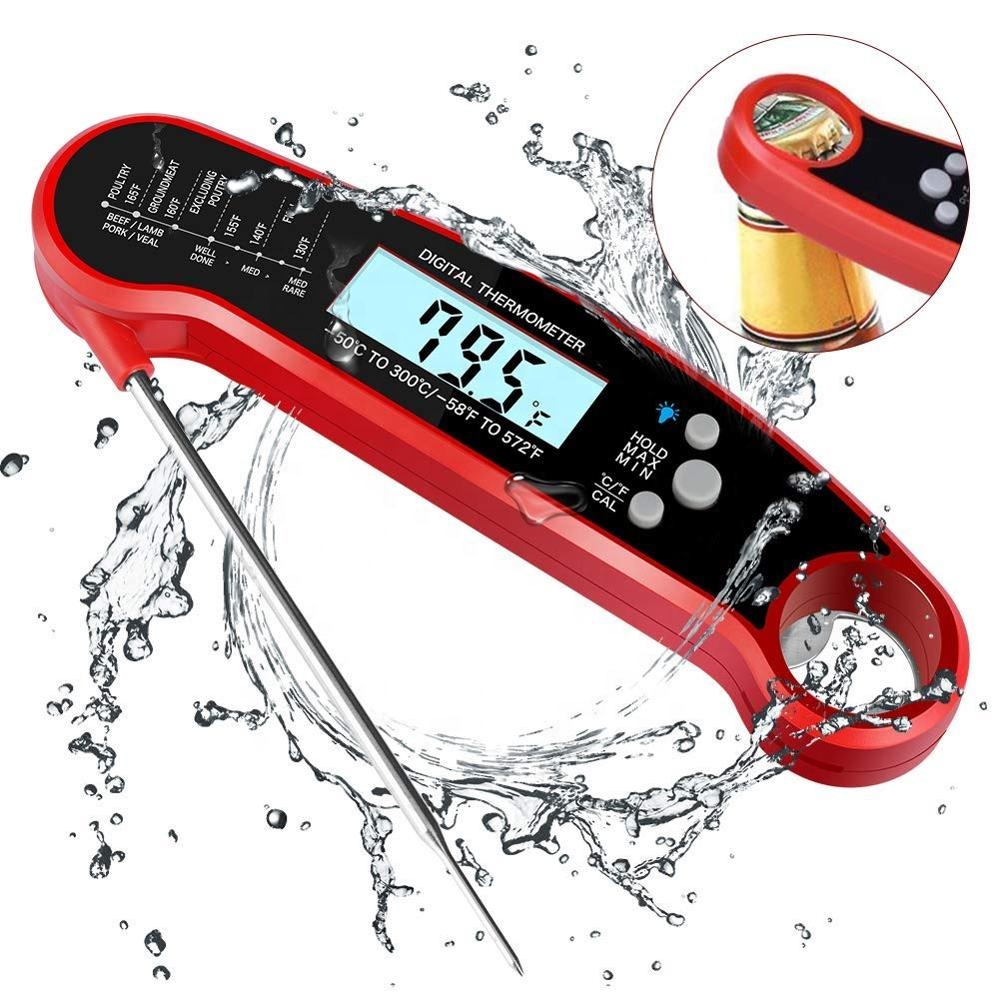 High Quality Waterproof BBQ Meat Thermometer Digital Food Cooking Thermometer
