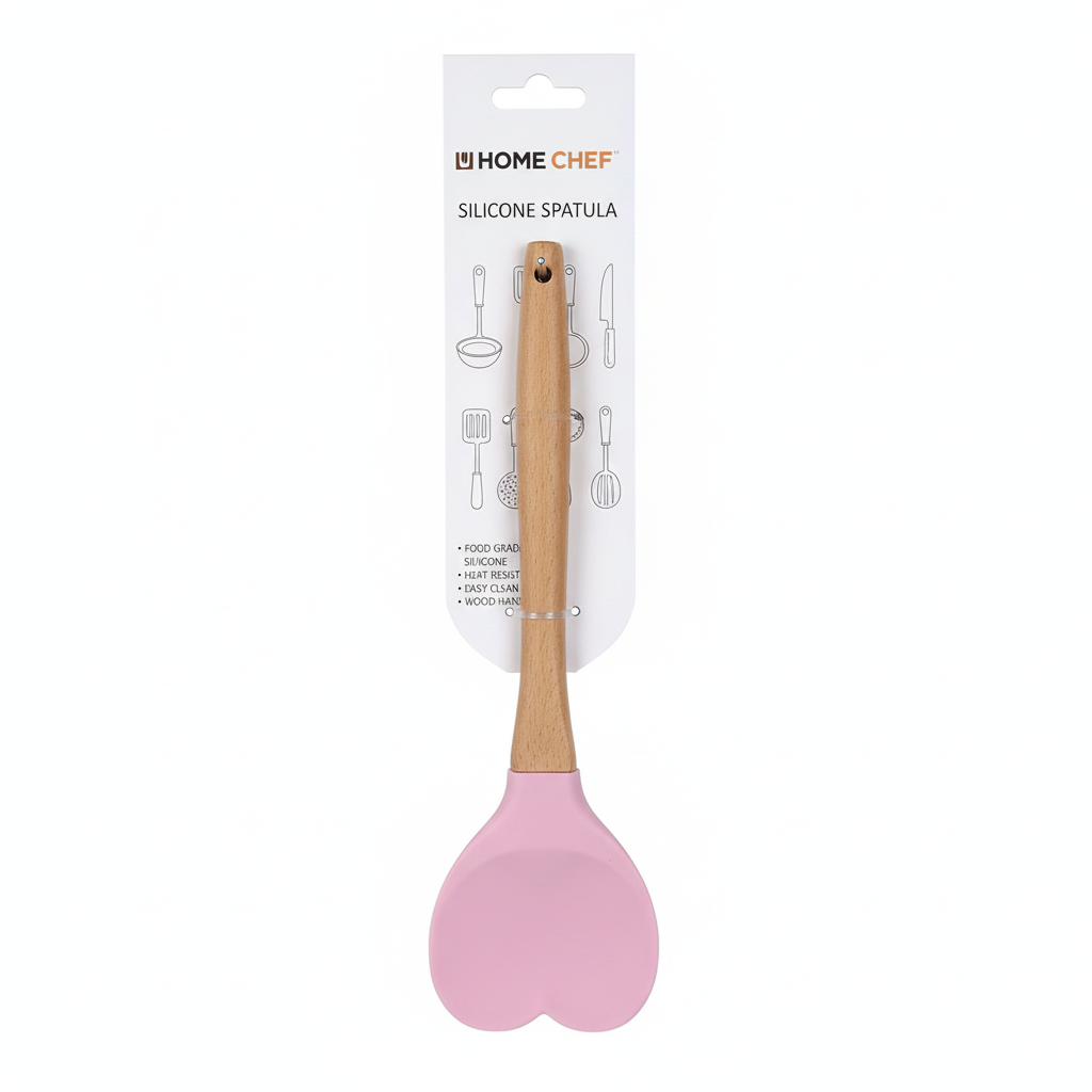 Food Grade Eco-Friendly Silicone Spatula Heat Resistant 450F Non-Stick BPA Free Dishwasher Safe Kitchen Spatulas Baking