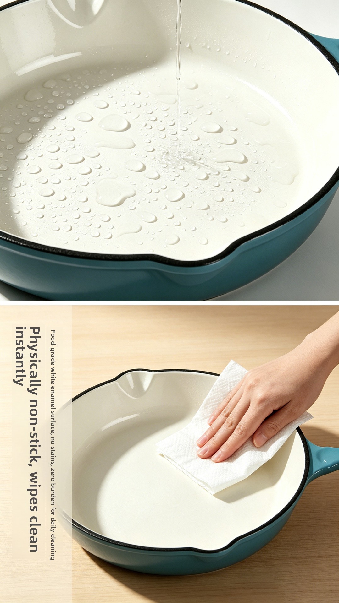 Enameled Cast Iron Pan