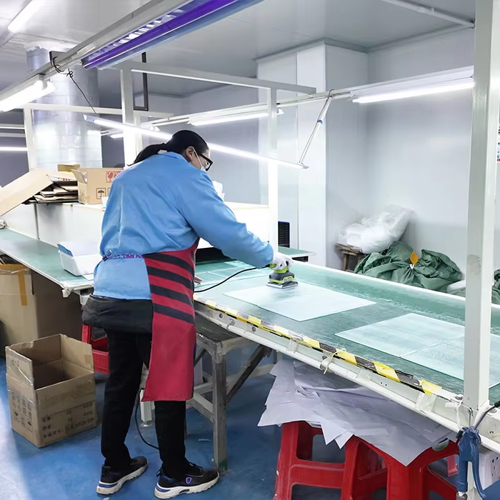 Wholesale Customized Personalization Kitchenware Rectangle Sublimation Heat Press Printed Chopping Tempered Glass Cutting Board