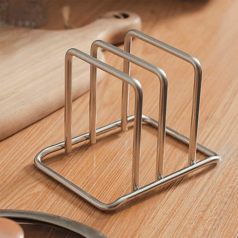 Clever Kitchen Butcher Vertical Chef Cutting Board Pot Lid Holder Knife Chopping Block Cutting Board Storage