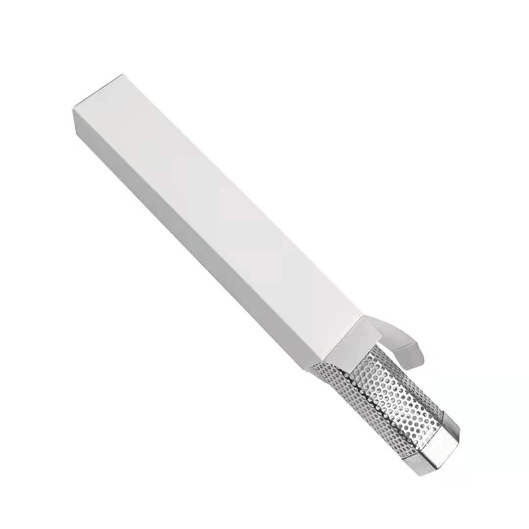 304 Stainless Steel Square Particle Tube Barbecue Smoking Tube for Electric Gas Charcoal Grills