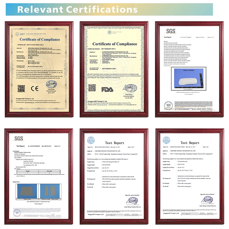 Product Quality Certifications