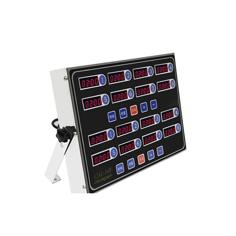 Adjustable Loud Alarm Cooking Reminder, Commercial 4 Channels Digital Kitchen Timer, Stainless Steel Calculagraph Timer