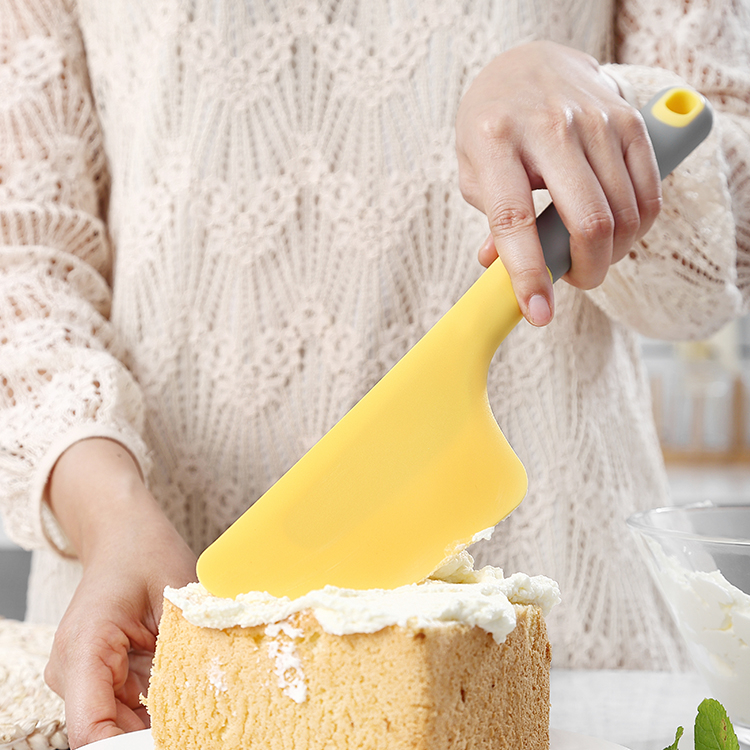 Cake Baking Tools Silicone Mixing Cream Colorful Flexible Butter Scraper Spatula Cake Tool