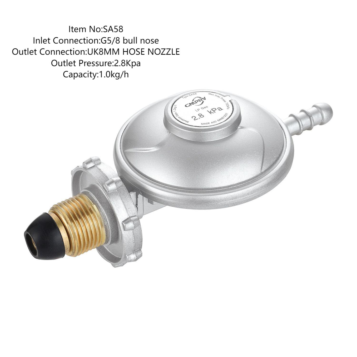 Family Cooking Stove Valve LPG Gas Pressure Regulators for South Africa