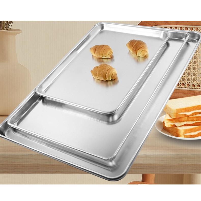 Professional Anmei Ceramic Coated Aluminum 1060 13x18 Inch (33x46cm) 1.5mm Thick Eco-Friendly Food Grade Baking Sheet Pan for
