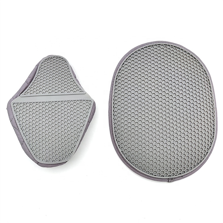 Heat Resistant Silicone Oven Mitts, Pot Holder Silicone Cotton Trivet for Kitchen Cooking Non-Slip Grip, Hanging Loop