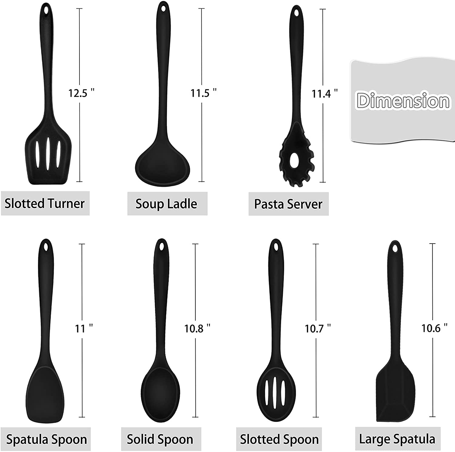 Silicone Cooking Utensil Set 1