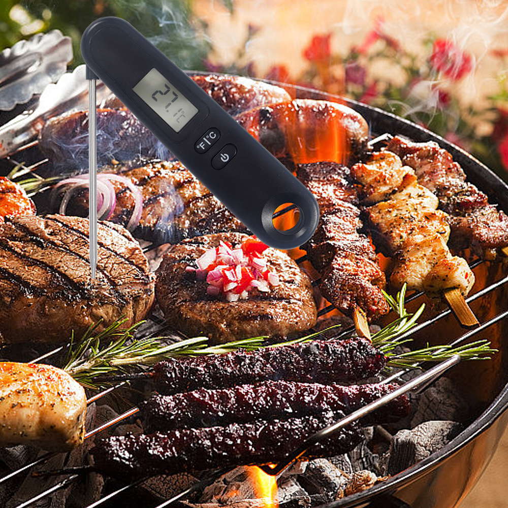 Kitchen Digital Food Meat Thermometer Barbecue Thermometer for Cooking