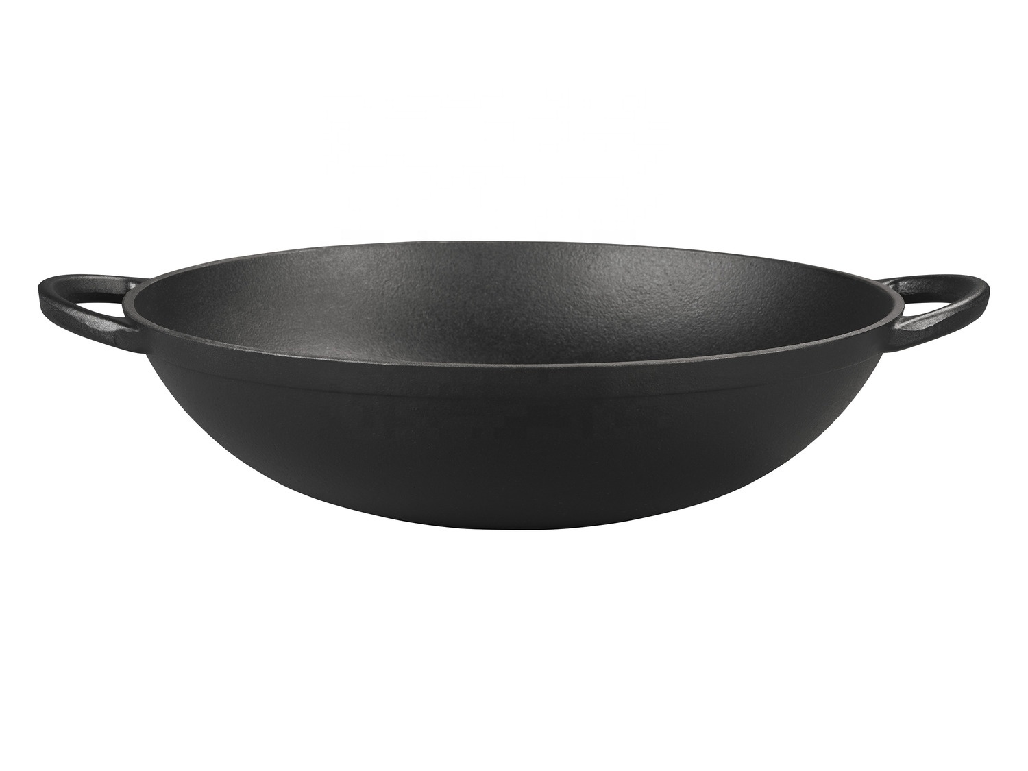 High Quality Food Grade BBQ Castiron Wok Barbecue Castiron Wok