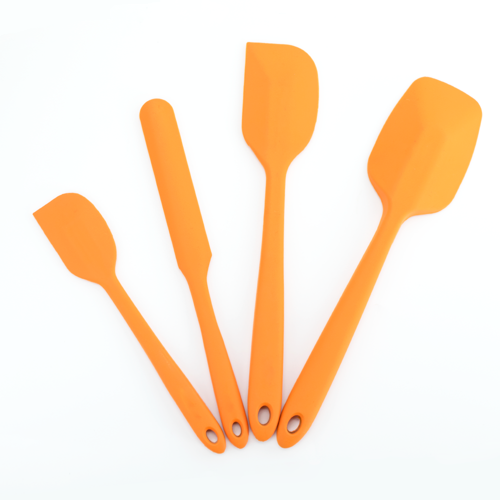 Wholesale Food Grade BPA Free Baking Tools Silicone Spatula Heat Resistant Cooking and Kitchen Silicone Pastry Spatula