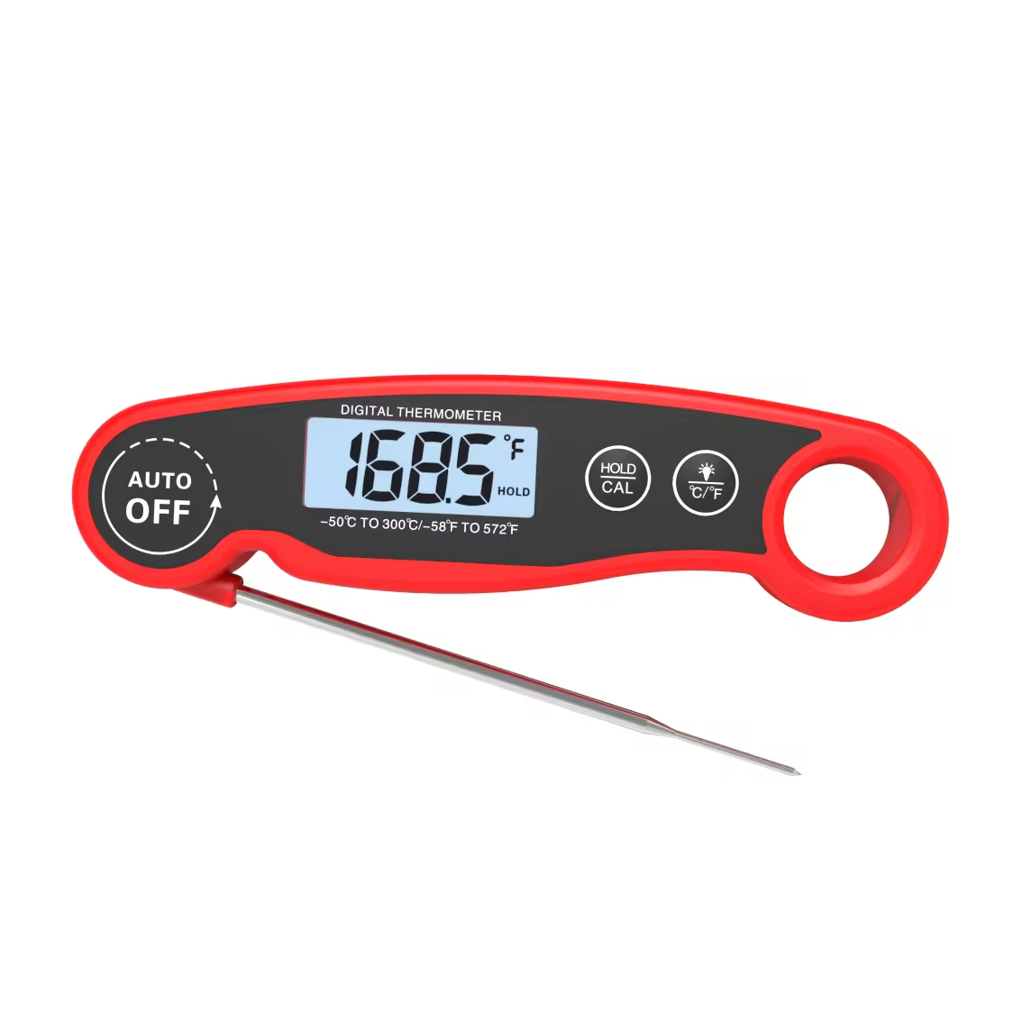 Top Selling ABS Wireless Electronic Barbecue Meat Thermometer with IP66 Waterproof &amp; 1C Accuracy Customizable ODM