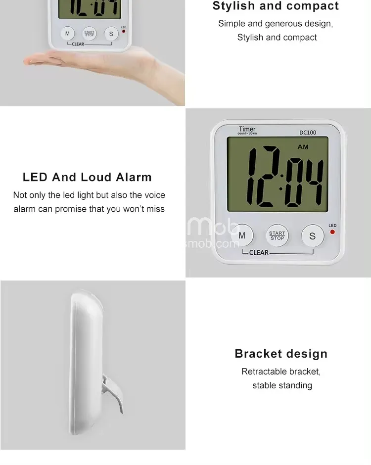 Digital Kitchen Timer Display 5