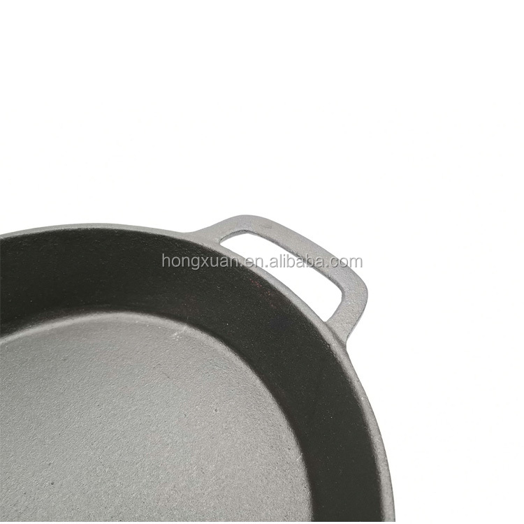 High Quality 10inch Pre-Seansoned Cast Iron Skillet Frying Pan for Outdoor Cooking and Outdoor BBQ
