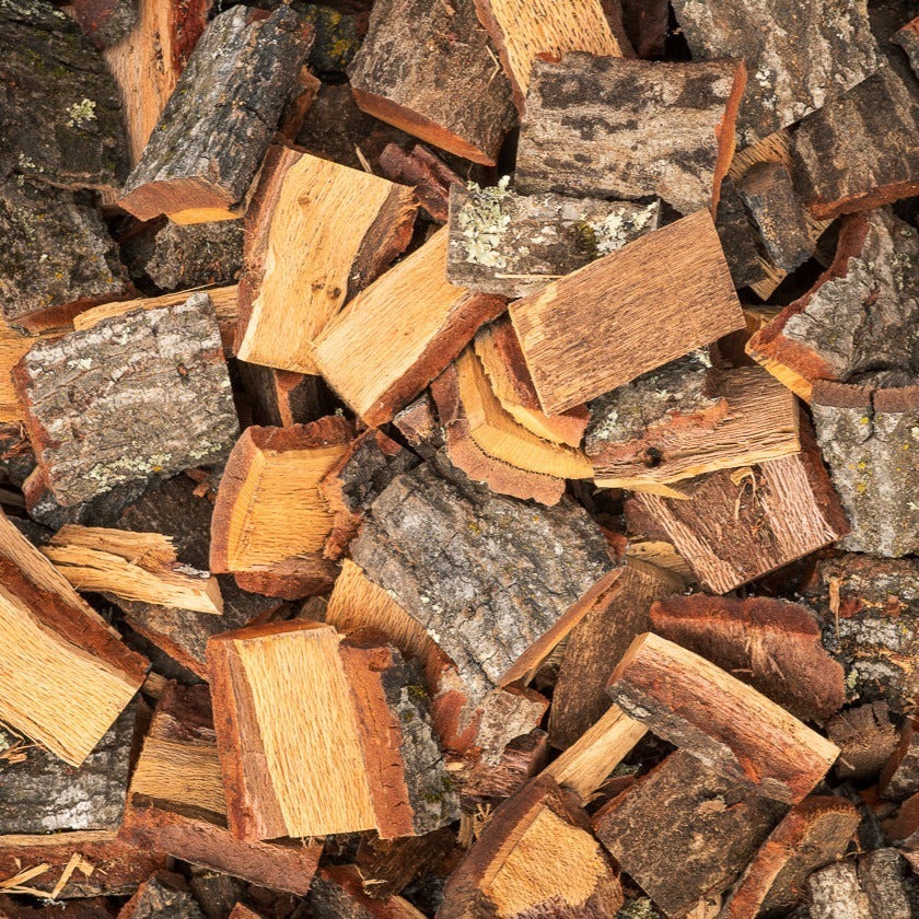 Premium Natural Wood Chunks for Meat Smoking Barbecue and Grilling Applications