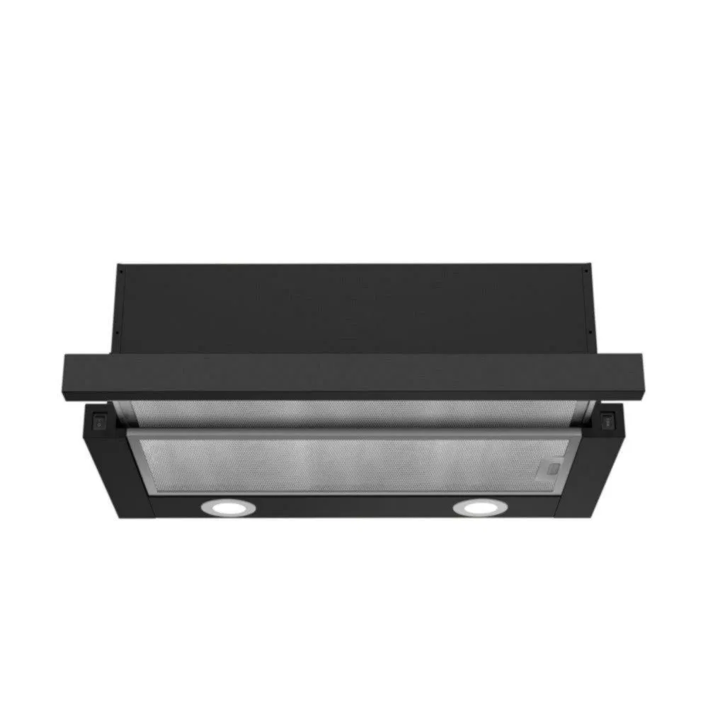 High Performance Recessed Slide-out Range Hood for Display Areas