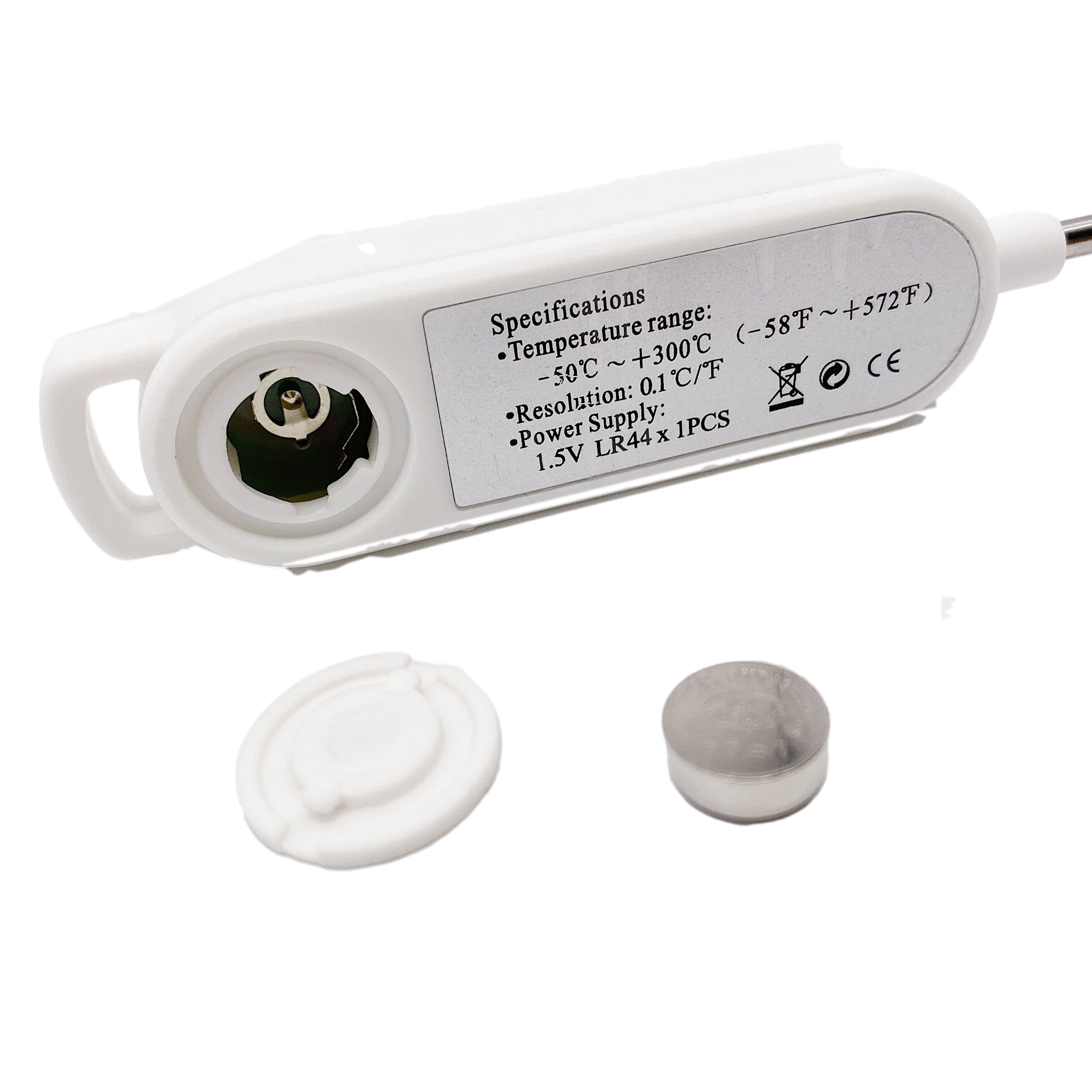 Xinshiheng Digital BBQ Cooking Food Instant Read Probe Thermometer Handle -50~300 Range 0.1C Accuracy C/F for Meat Candy