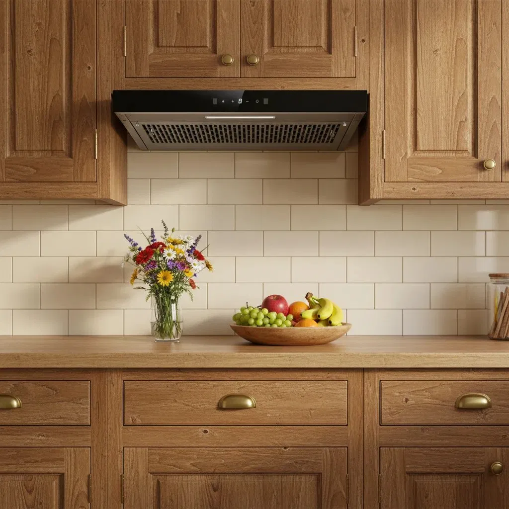 Modern High Quality Kitchen Slim Kitchen Range Hood Extractor
