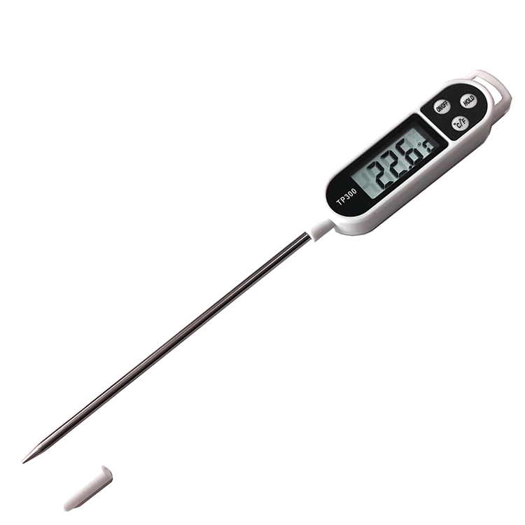 Xinshiheng Digital BBQ Cooking Food Instant Read Probe Thermometer Handle -50~300 Range 0.1C Accuracy C/F for Meat Candy