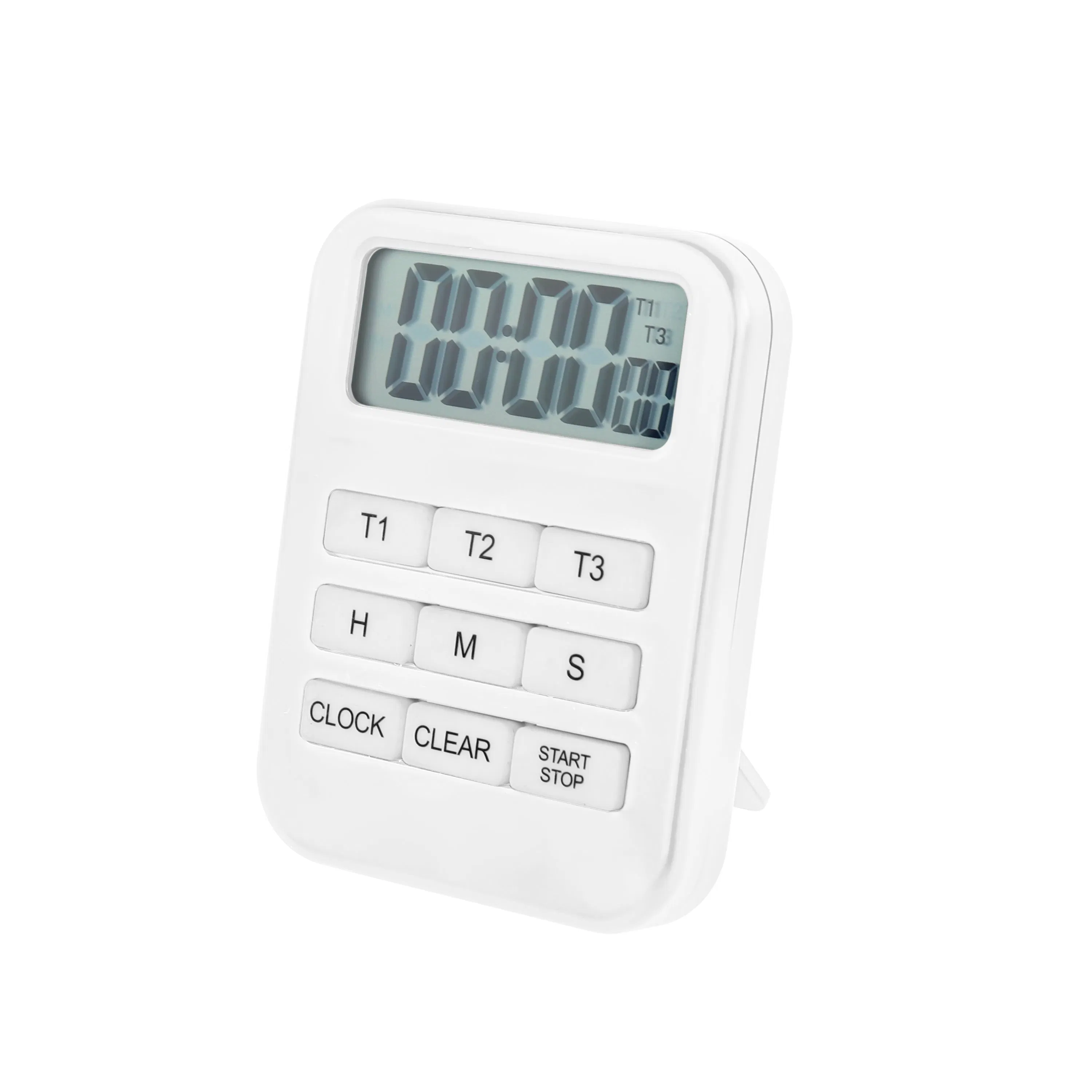 Promotion Gift 3 Sets Timing Kitchen Digital Electronic Timer with Retractable Stand
