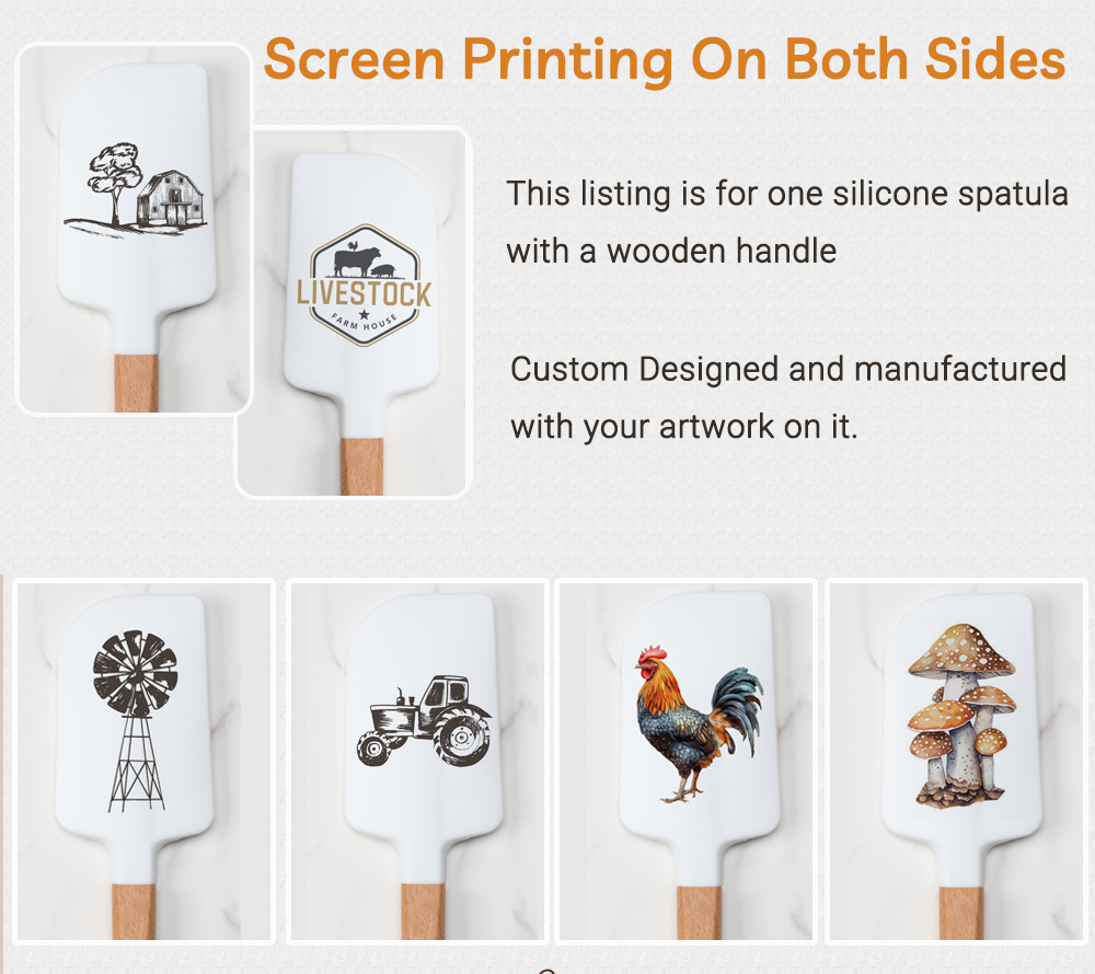 Baking silicone spatula sample 2
