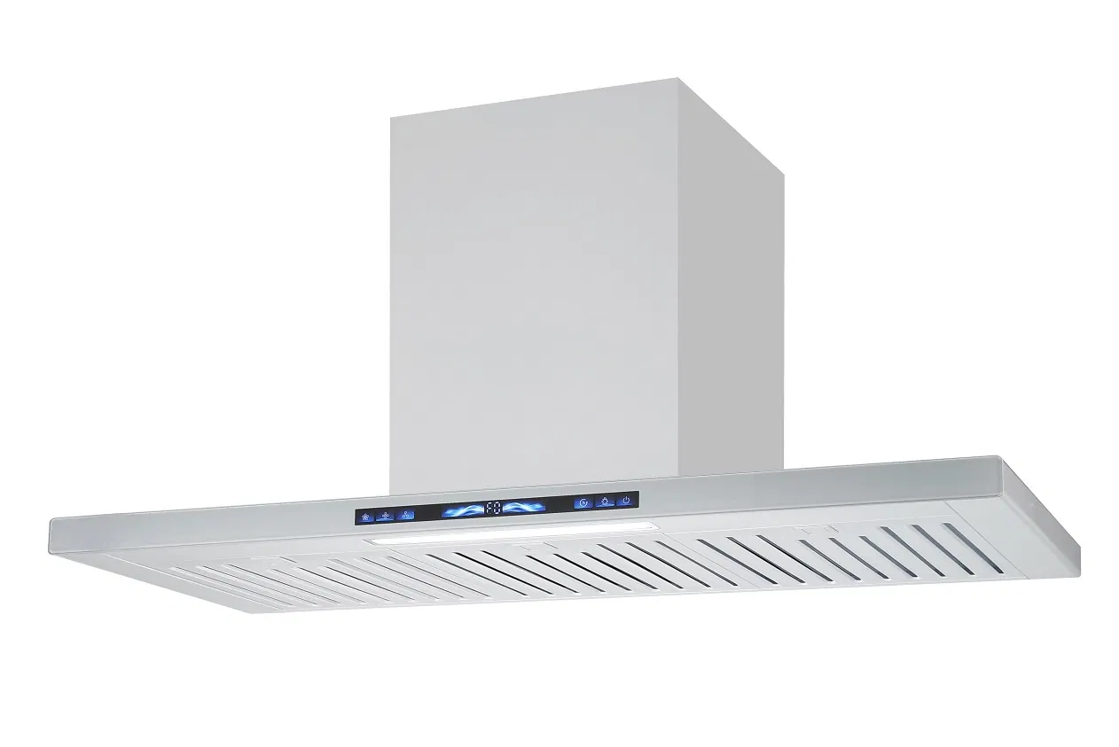 Modern Black and White Color Range Hood for Kitchens
