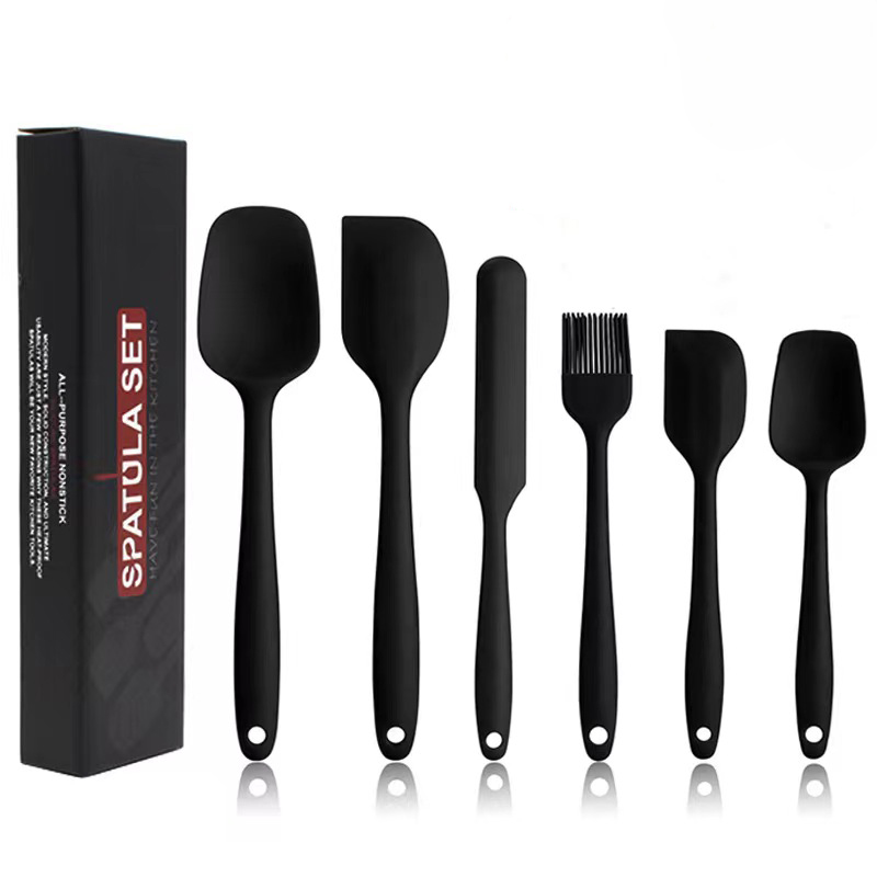 Custom Kitchen Utensils Tool Set Silicone Cooking Utensil Set Non-Stick Kitchen Utensil Cookware with Spatula