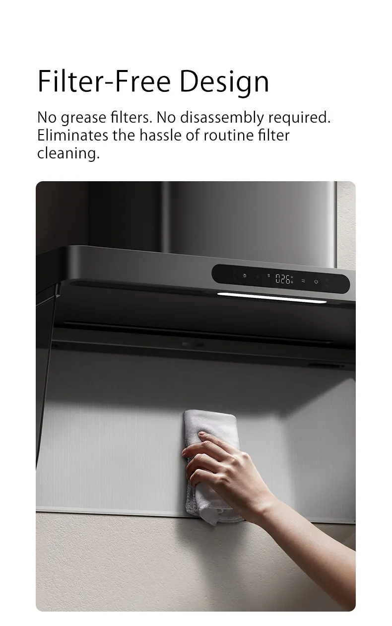 High Technology S20 High-Speed Ventilation Range Hood Detail 8