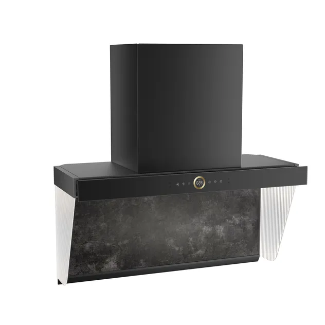 Wall-Mounted K1 Drawer Type Under Cabinet Smart Kitchen Range Hood for Household Cooking