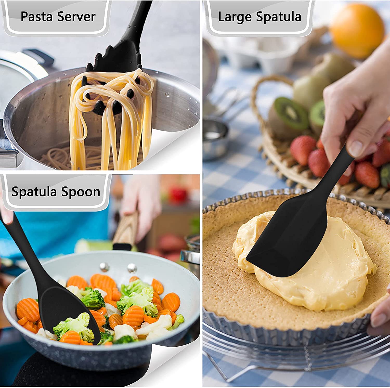 Silicone Cooking Utensil Set 3
