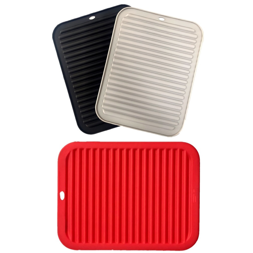 Kitchen Insulation Pad Heat Resistant Counter Hot Trivet Silicone Mat Pot Holder Table Countertop for Dishes Oven Mitts and Pads