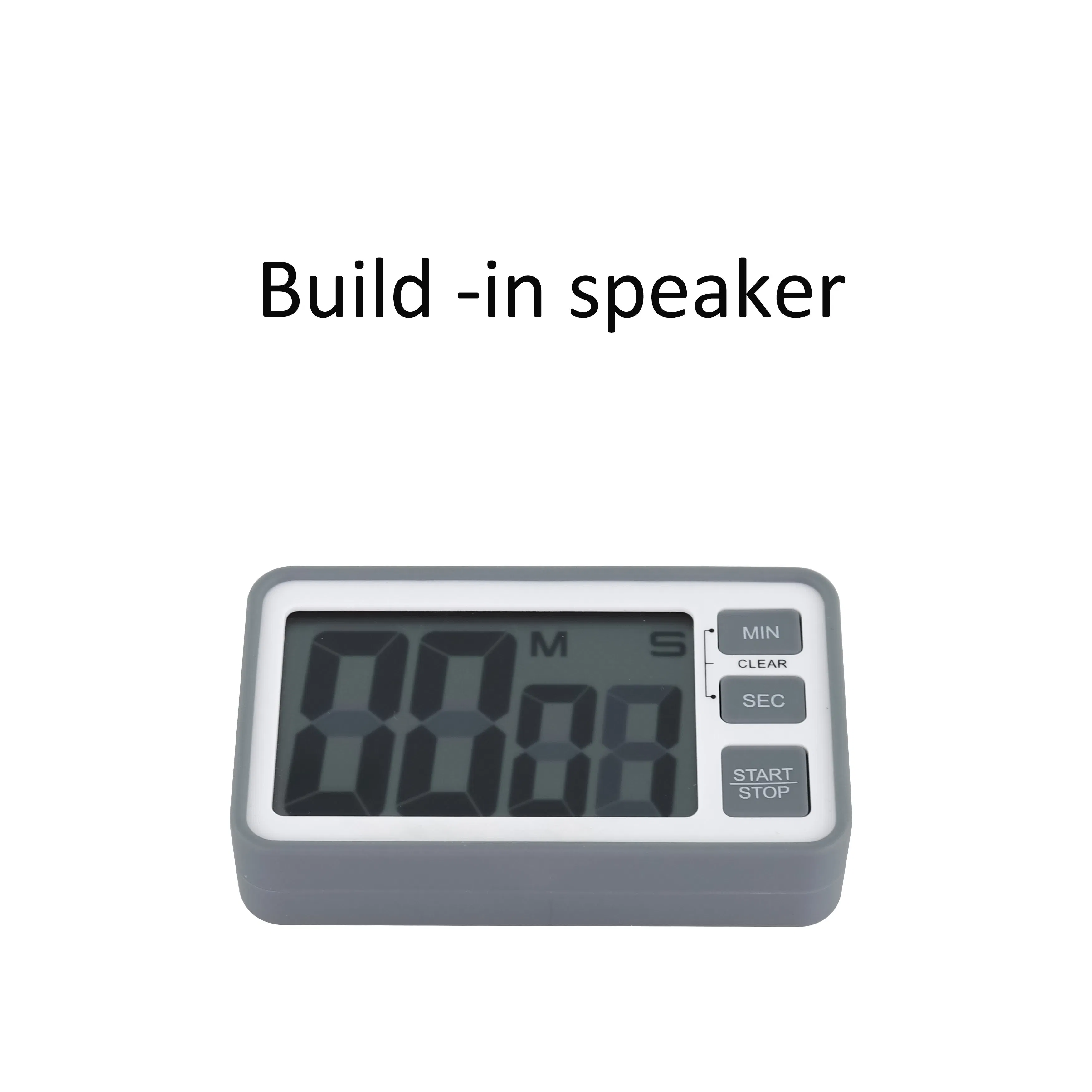 LCD Large Display Electronic Digital Timer for Kitchen with Dsorption Magnet
