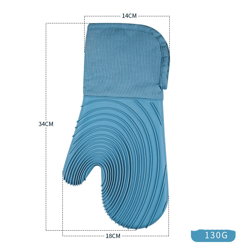 Wholesale Customized Premium Food Grade Silicone Oven Mitts Flexible Hot Dishes Trivets Heat Resistant Oven Gloves